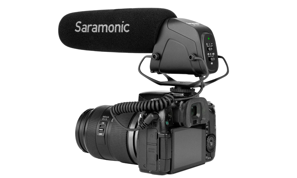 Saramonic SR-VM4 Directional Condenser Microphone for DSLR Camera/Camcorder