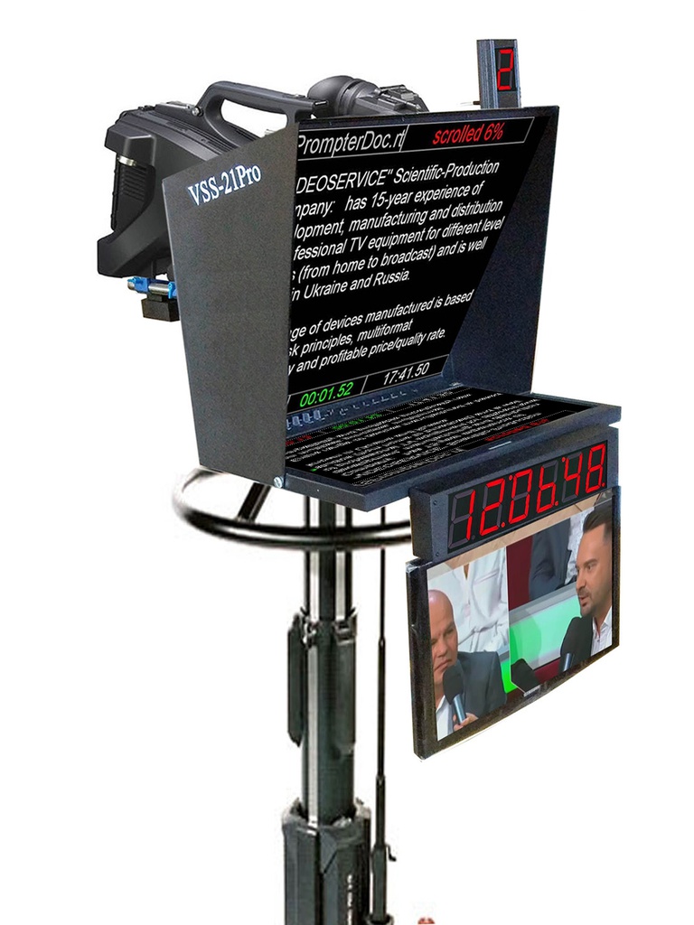 Videosolution VSS-21ProS Professional Studio Teleprompter