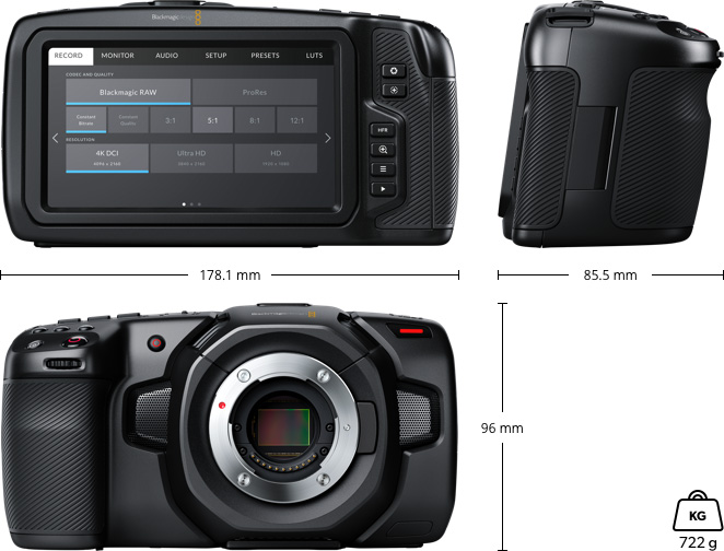 Blackmagic Pocket Cinema Camera 4K