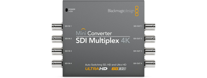 Blackmagic Mini Converter SDI Multiplex 4K