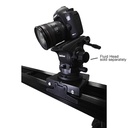 VariZoom VariSlider VSM1-C camera slider with 2 c-stand / low boy mounts