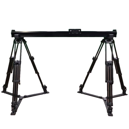 VariZoom VariSlider VSM1-TK camera slider with 2 tripods and 2 tripod mounts