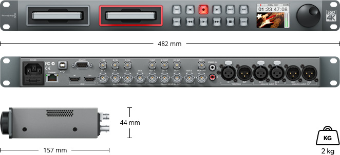 Blackmagic HyperDeck Studio Pro