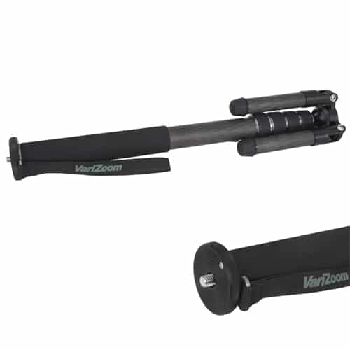 VariZoom CHICKENFOOT professional carbon fiber monopod for video and photo