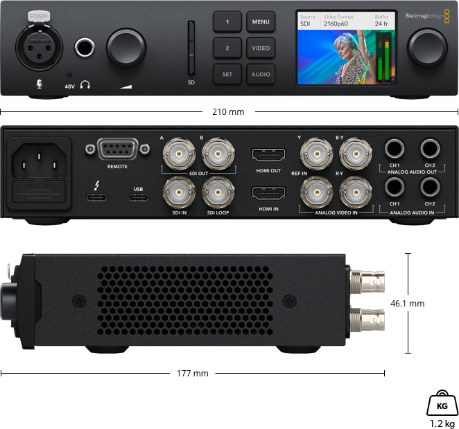 Blackmagic UltraStudio 4K Mini