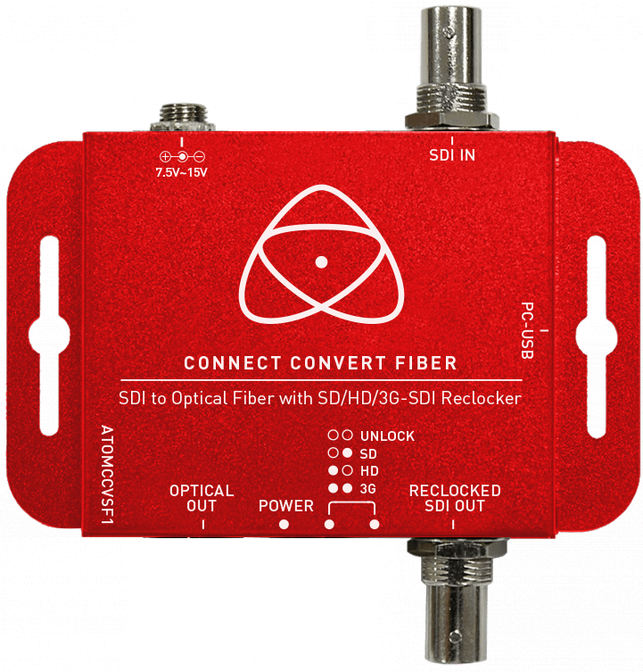 Atomos ATOMCCV-SF1 SDI to Fiber/SDI Converter