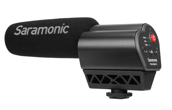 Saramonic Vmic Mark-II Broadcast Condenser Microphone for DSLR Cameras/Camcorders