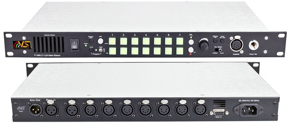 Videosolution 7+1 Channel Intercom FT-800 Main Station